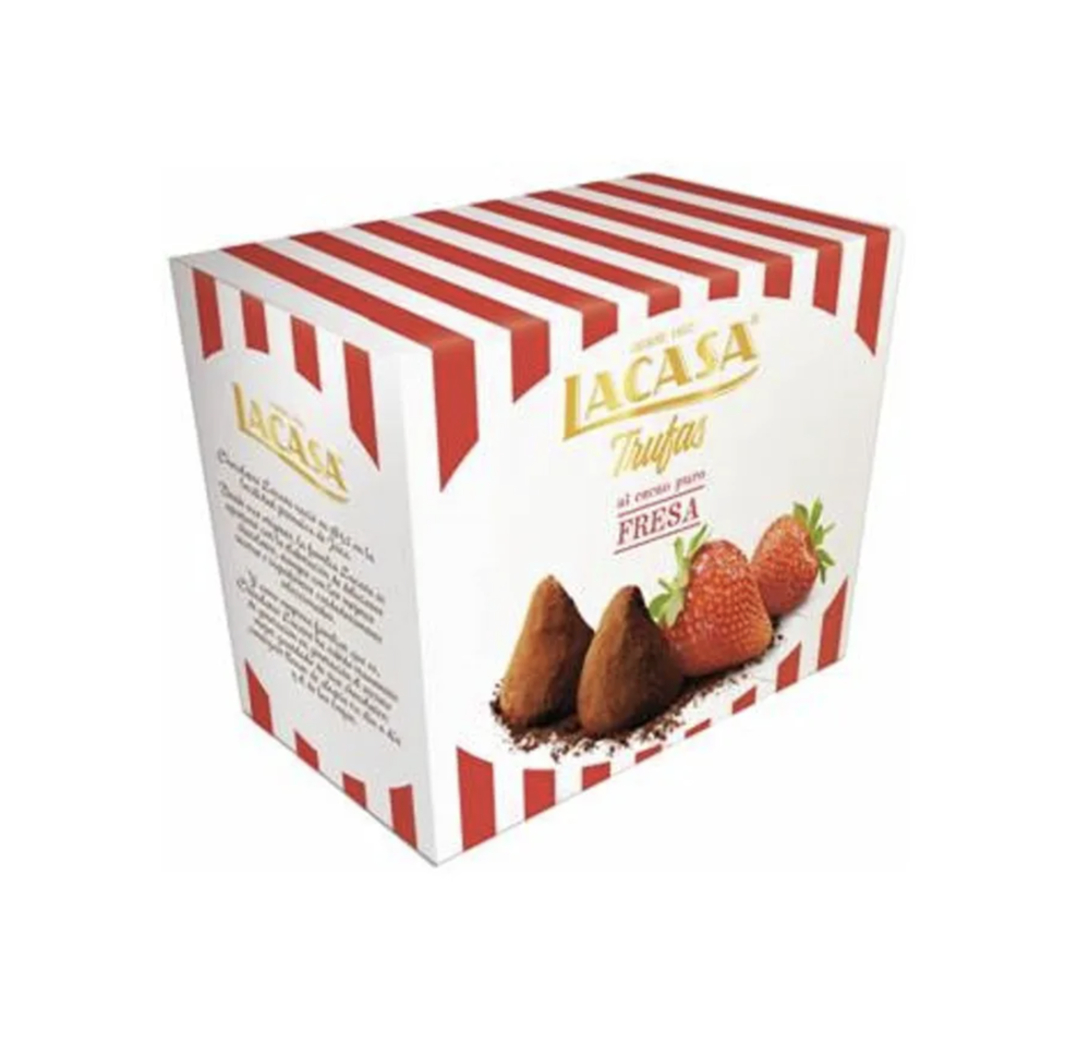 Trufas Al Cacao Puro Fresa